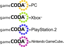 Logos showing each platform that supports gameCODA