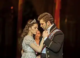 Ольга Савченко и Антон Копчинский в рок-опере «Юнона и Авось»