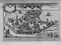 Бари на гравюре Джована Баттисты Пакичелли (ит.[итал.]), 1703 год