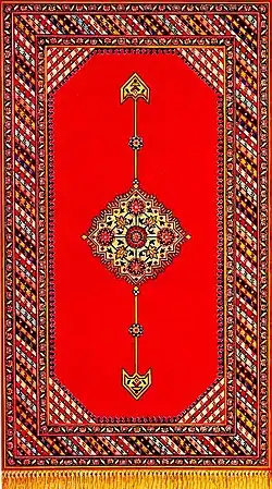 Ковёр «Бахшайыш». Тебризская школа. Азербайджанский государственный музей ковра и народно-прикладного искусства