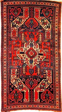 Ковёр «Касымушагы» (XVIII век). Азербайджанский национальный музей ковра, Баку