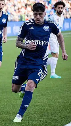 Флорентин в составе «Оренбурга» в 2023 г.