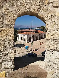 Вид из замка наружу