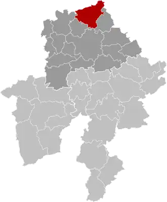 Эгезе на карте