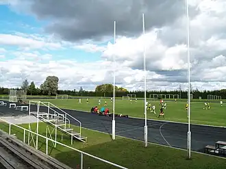 Стадион в посёлке Юленурме