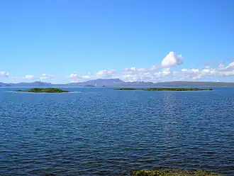 Вид на озеро летом 2006 года