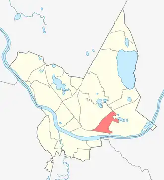 Микрорайоны Даугавпилса