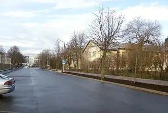 Вид в сторону улицы Кришьяня Барона