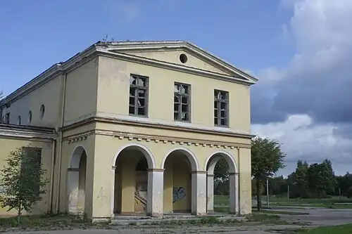 Павильон санатория в Кемери. 1924