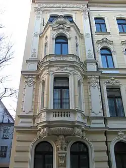 Эркер. Лодзь, Польша