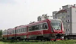 Дизель-поезд ЖС 711-023/024 на линии «Шабац-Рума»