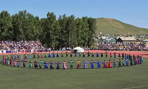 Бурятский хоровод Ёхор