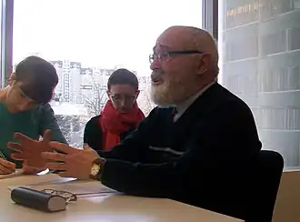 Абрам Рейтблат в апреле 2017 года