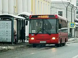 ПАЗ-3237  на улице Карла Маркса в Казани