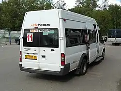 Нижегородец-222702 (Ford Transit) на маршруте № 11