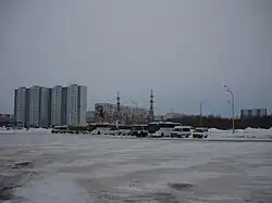 Стоянка автобусов на автовокзале