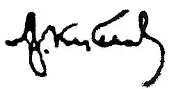 Изображение автографа