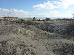 Местность у заброшенных карьеров