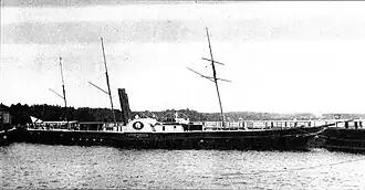 «Александрия» у Ново-Петергофской пристани, 1880 год