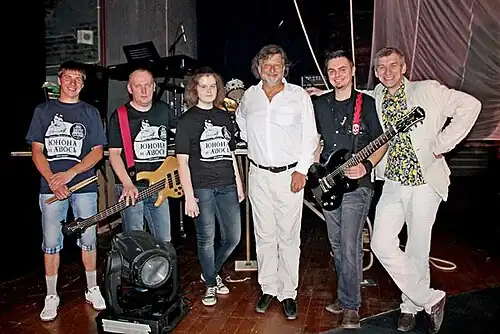 Алексей Рыбников и рок-группа Scene Ghost