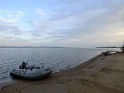 Амур у села Омми.