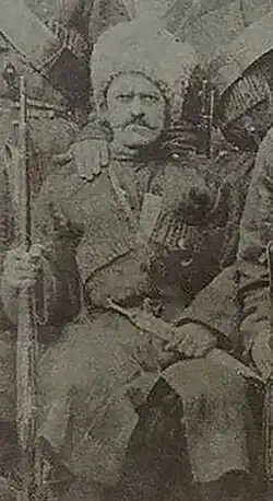 Амхьадан Таска (тайп Аьккхий) - Чеченский всадник - участник Первой мировой войны.