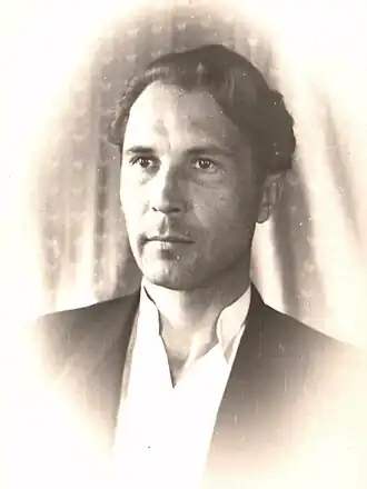 А. Д. Баяндин в 1955 году