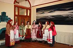 Фольклорно-этнографический ансамбль «Енисеюшка» в Библиотеке-музее В. П. Астафьева