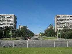 Вид от Полюстровского проспекта