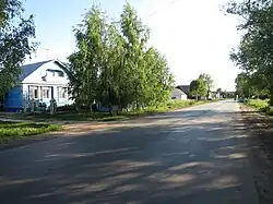 Мерлино, в селе