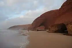 Побережье Атлантического океана в Легзире