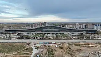 Здание вокзала в 2023 году