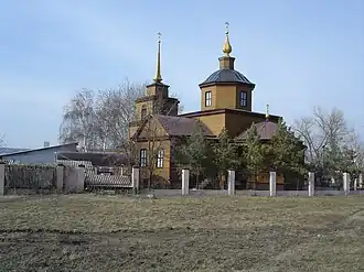 Крестовоздвиженская церковь в Астахове