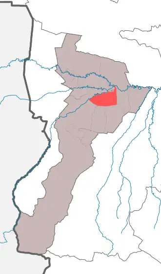 Шаами-Юртовское сельское поселение на карте