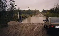 Трасса в районе Няятяоя