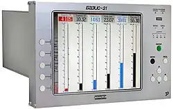 БАЗИС-21.2ЦР (исп. с цв. ЖКИ 10,4"  Регистратор)