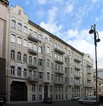 Дом с маками. Доходный дом генерала Де-Витте