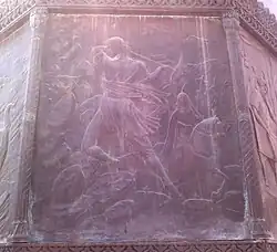 Фархад на горе Биситун («Хосров и Ширин»)