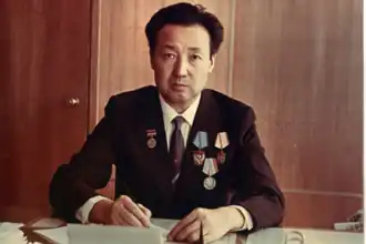 Бейсенов Ораз Макаеви за работой