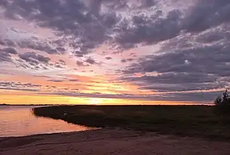 Берег в Подлипье