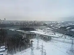 Развязка МКАД и Библиотечного проезда. Фото 2024 года