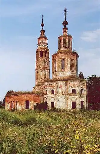 Церковь Благовещения Пресвятой Богородицы в селе Коленцы