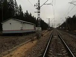 Вид со стороны ст. Выборг.