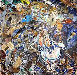 Фантазия (толпа). Холст, масло. 200х200. 1968