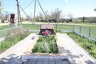 Воинский мемориал, хутор Иванов