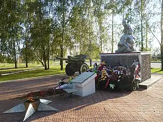 Братская могила советский воинов, погибших в годы Великой Отечественной войны