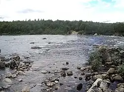 Брод на реке Западная Лица