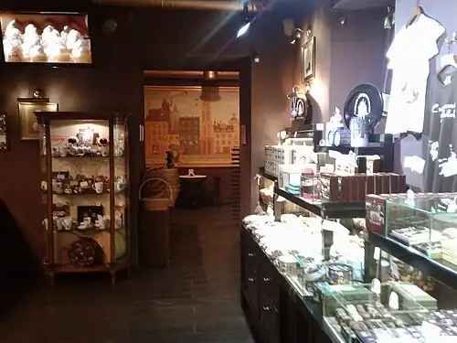 Кофейня в подвальном помещении