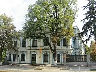 Бывшее здание Киевского земельного банка. Киев, ул. Институтская, 7