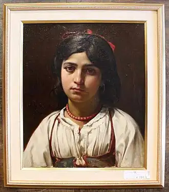 Будковский - Итальянская девушка (1875)